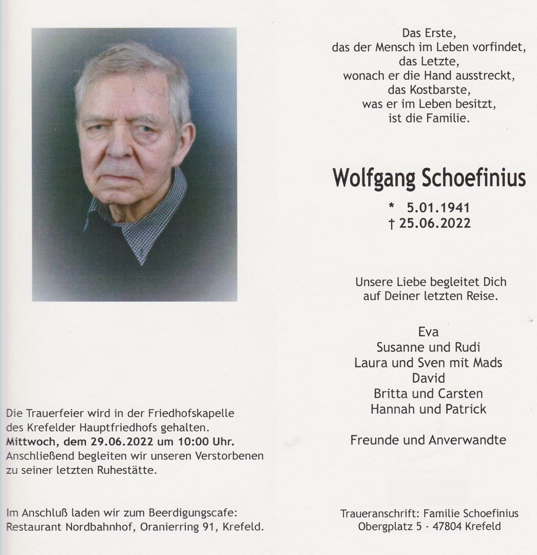 Wolfgang Schöfinius