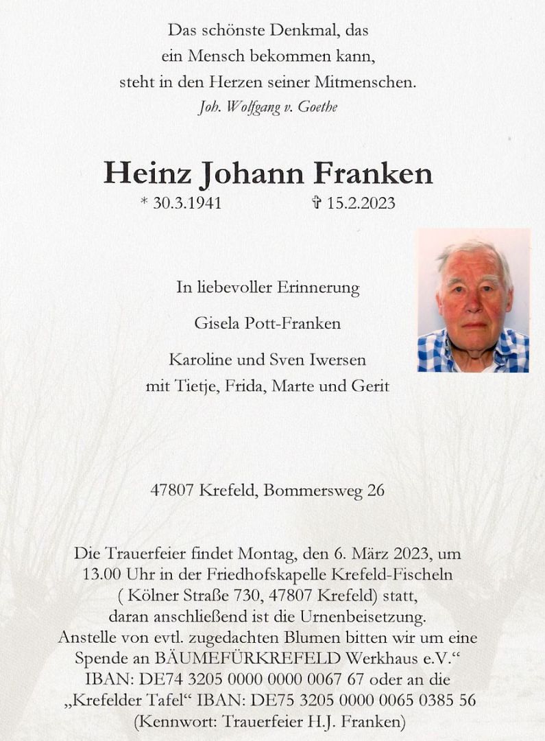 Heiz Johann Franken